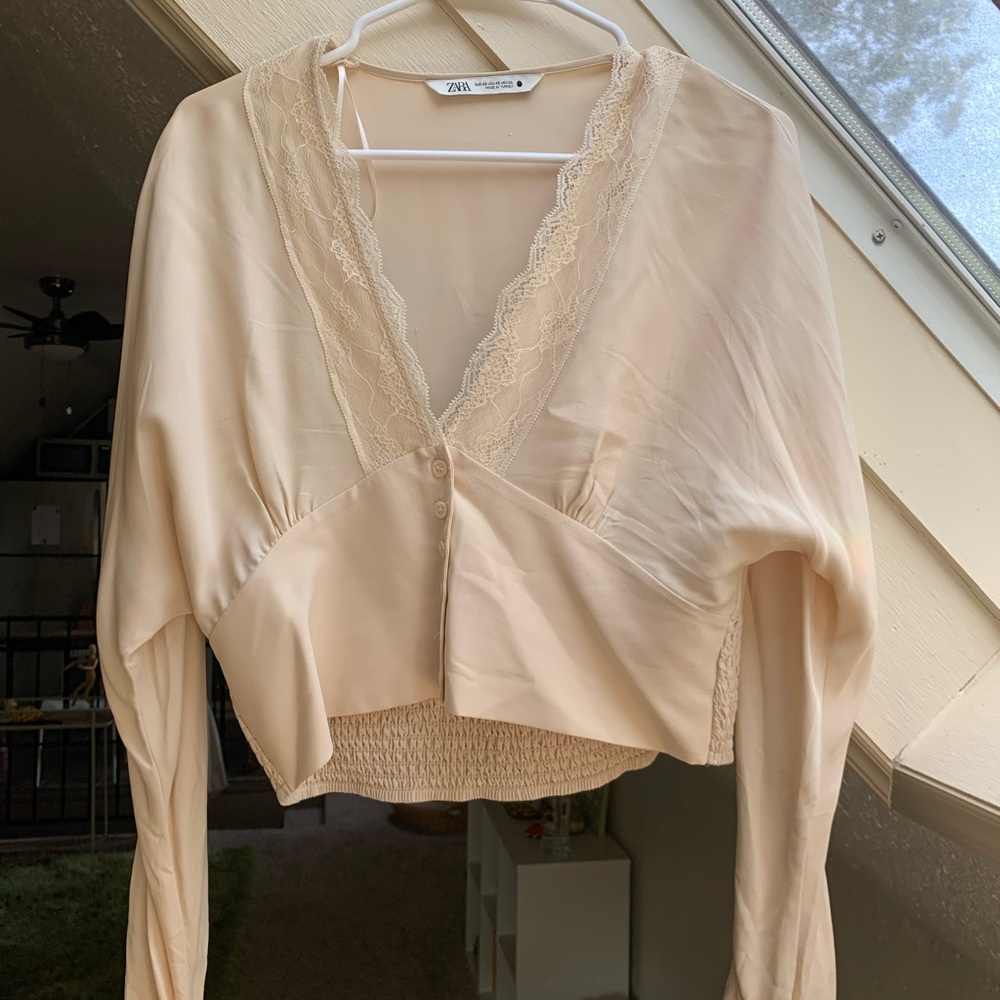 Zara lace top